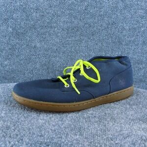 Timberland Men Sneaker Shoes Blue‎ Fabric Lace Up Size 9 Medium